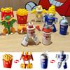 Dönüşen Mekanizma Model Oyuncak Çift Form Dönüşen Robot Oyuncak Simülasyon I Krem, Patates Kızartması, Burger Oyun Evi Çocuklar İçin Sürpriz Hediye