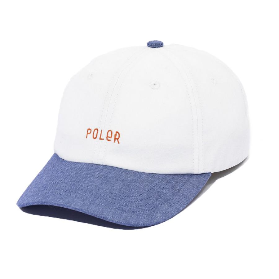 POLERSTUFF Fury Font Chambray Dead Cap White