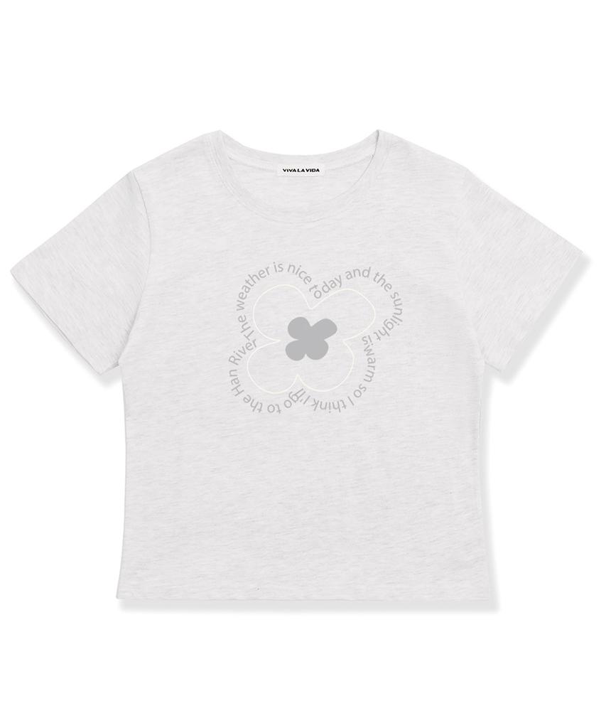 Bibalabida Shine Crop Short Sleeve T-Shirt
