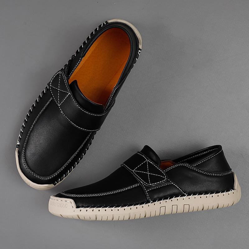 Women's Loafers Summer Pink Moccasins Casual Wide Head Purple Walking Shoes Plus Size