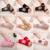 Soft Knitted Gloves Keep Warm Mittens Fashion Half Finger Gloves  Men Women
