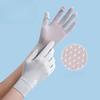 New Sun Protection Gloves for Women  Ice Silk Cycling Thin Anti Slip Breathable UV Resistant Finger Exposing Summer Driving Gloves