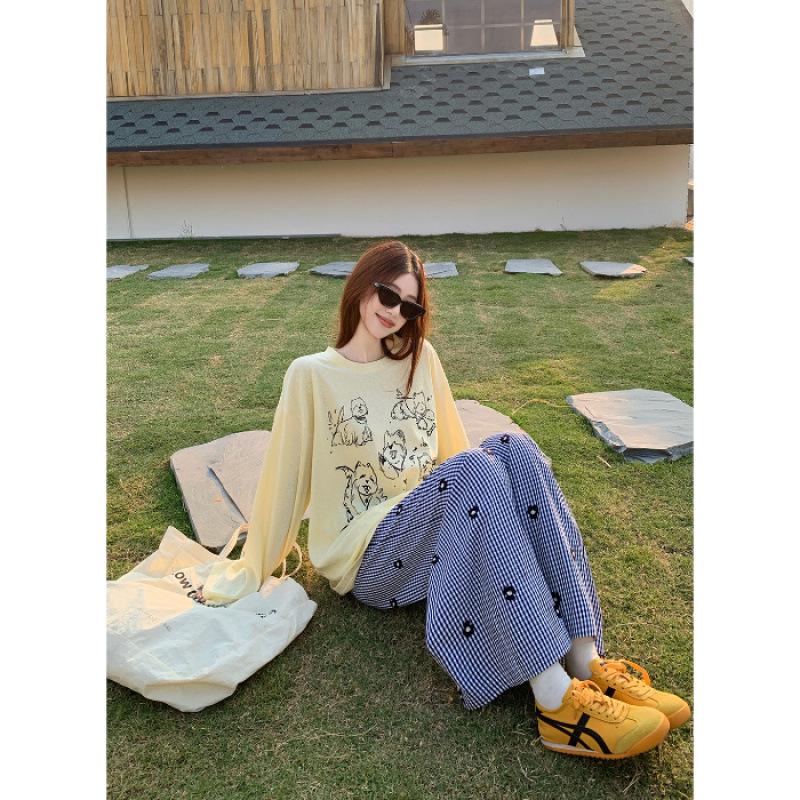 

Женский прозрачный кардиган для защиты от солнца - 2025 Свободный повседневный топ с длинным рукавом L