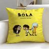 popular singer Jessie Reyez Cushion Cover Soft  EasyWash Pillow Case  Versatile for Couch Bed Travel and Office