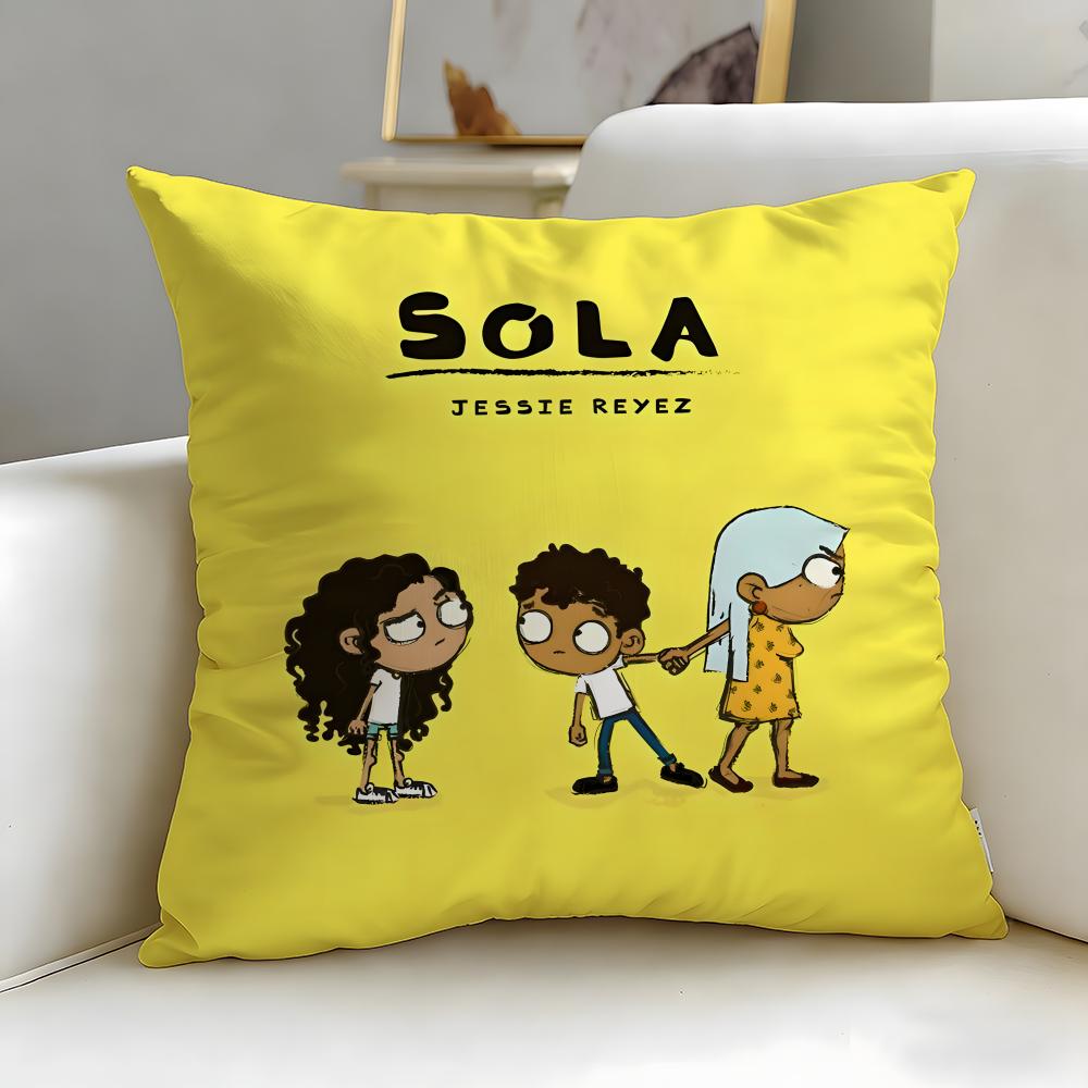 popular singer Jessie Reyez Cushion Cover Soft  EasyWash Pillow Case  Versatile for Couch Bed Travel and Office