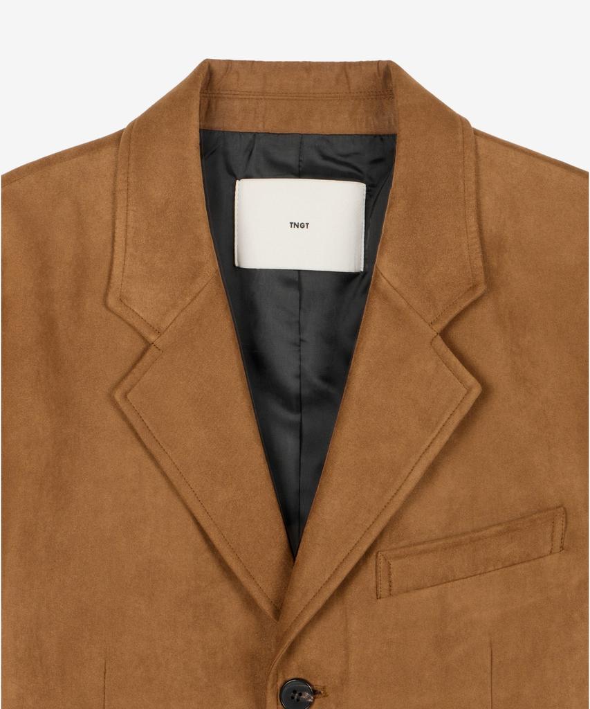 TNGT Faux Suede Jacket (Camel Brown) Tnja6F102Cm