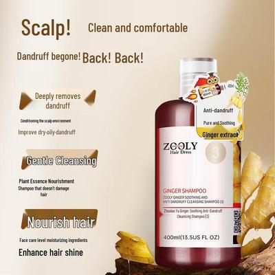 Zhuolanya Ginger King Anti-Dandruff Soothing Shampoo