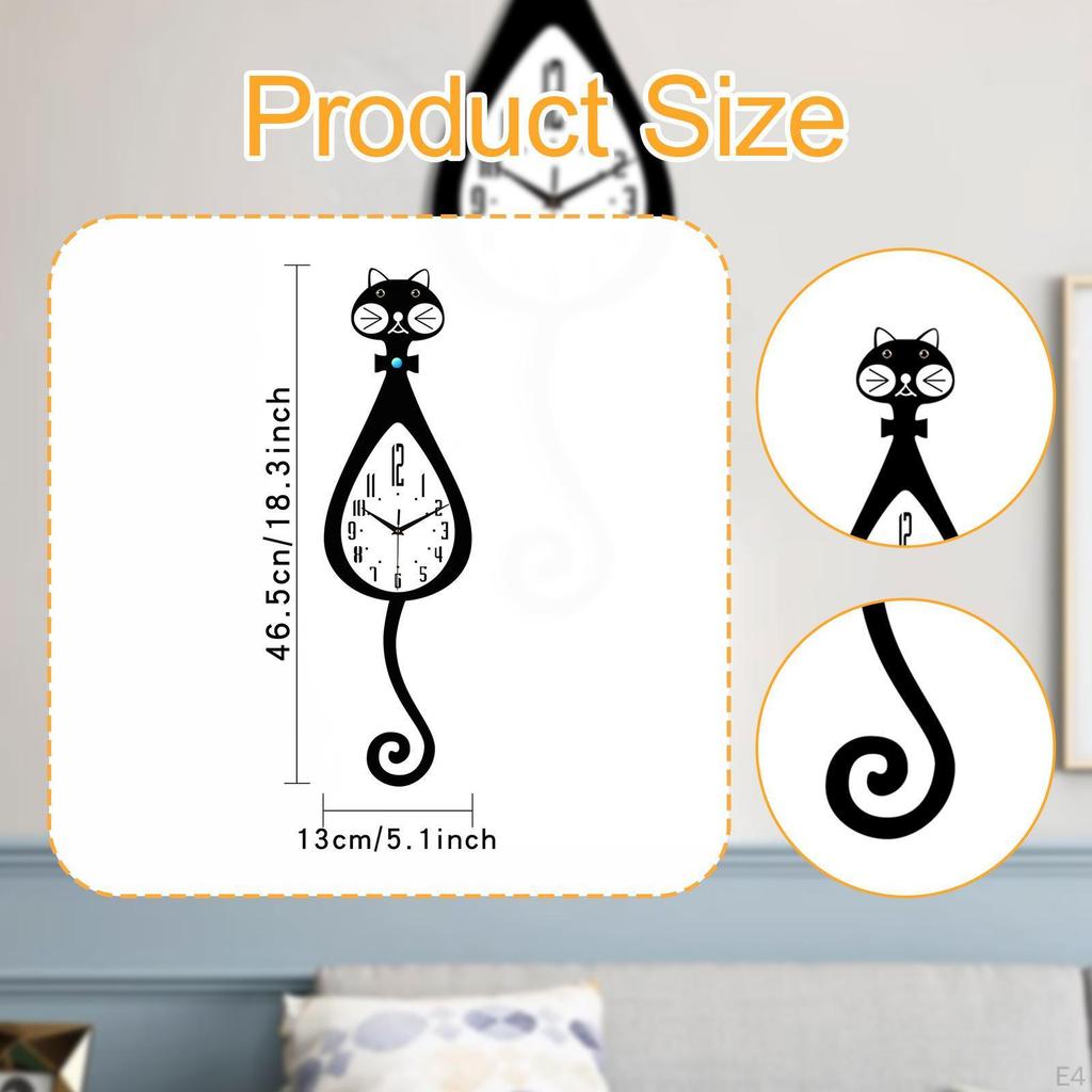 Clock with Pendulum for Home And Office Decor