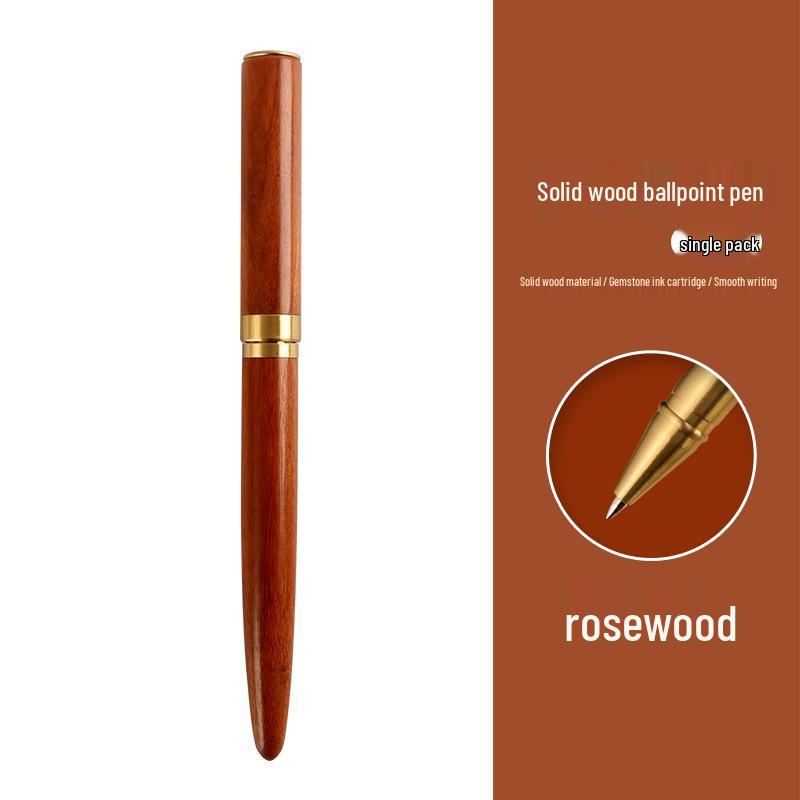 

Personalized Brass Sandalwood Ballpoint Pen - Creative Signature Pen Gift for Teachers