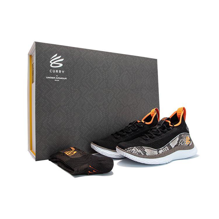 

Under Armour Баскетбольные кроссовки Curry 8 Strike & Flow Мужские кроссовки Черный Коричневый 3024429-005(S-BOX) 40.5