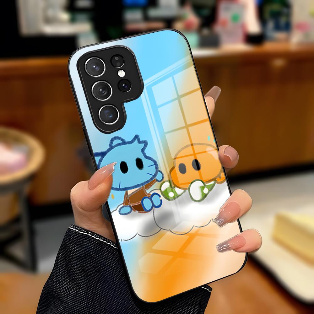 

G-Gumball And Darwin Phone Case For Samsung A25 A13 A33 5G A54 A36 A35 A56 A52 A14 Shockproof Glass Cover Samsung A54