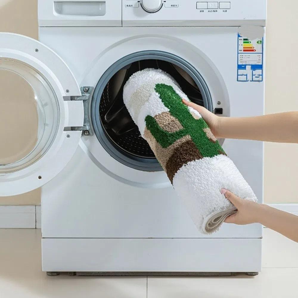 Anti-Slip Design Bathroom Absorbent Mat Extra Thick Floor Mat Anti-Slip Entrance Mat  Kitchen