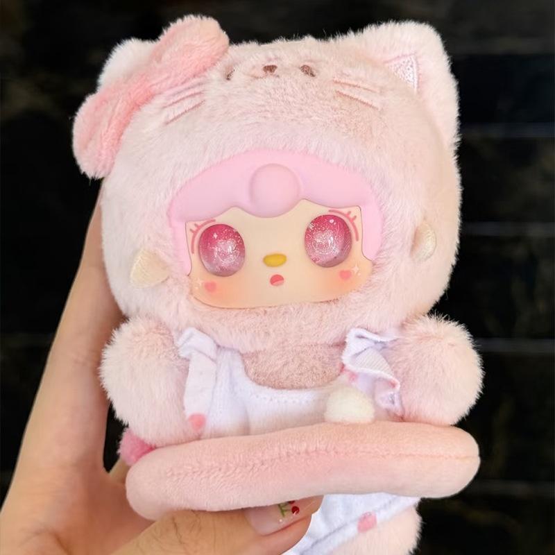 Yooki Kitten Summer Party Series Plush Doll Blind Box Cute Toy Bag Pendant Decoration Surprise Birthday Gift
