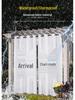 Weather-Resistant White Window Screen: Waterproof, Oilproof, Stainproof, Opaque, Light-Transmitting Gauze for Indoor/Outdoor Use