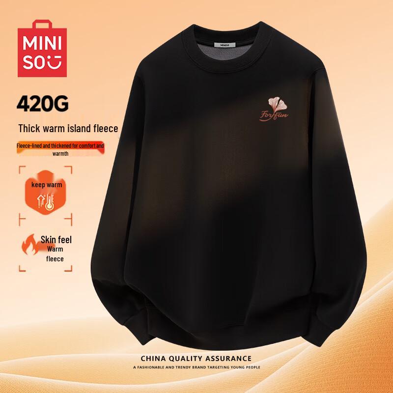 MINISO Herr Rundhals Pullover Sweatshirt
