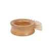 Round Bamboo Dish Scrub Brush Stiff Bristles Kitchen Cleaning Brushes for Pot and Dish Cleaning