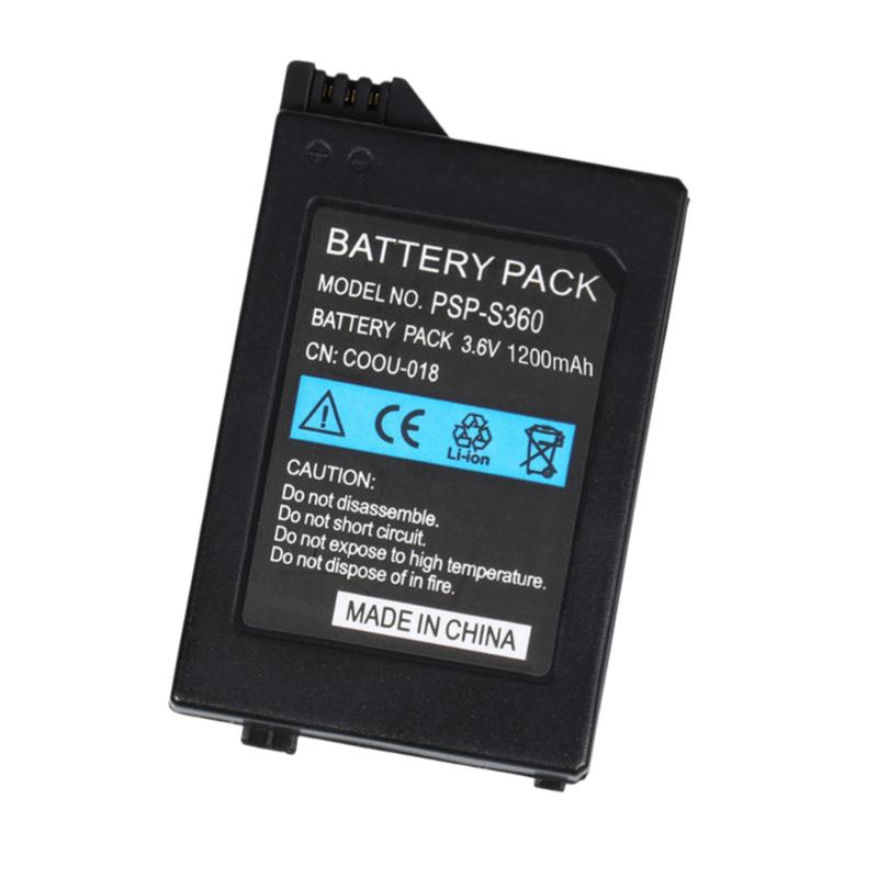 Аккумулятор Psp-S110 3.6V для Sony PSP Psp3000 Psp2000 2000 3000 3001 3004 Игровой консоли Перезаряжаемые литиевые батареи Замена
