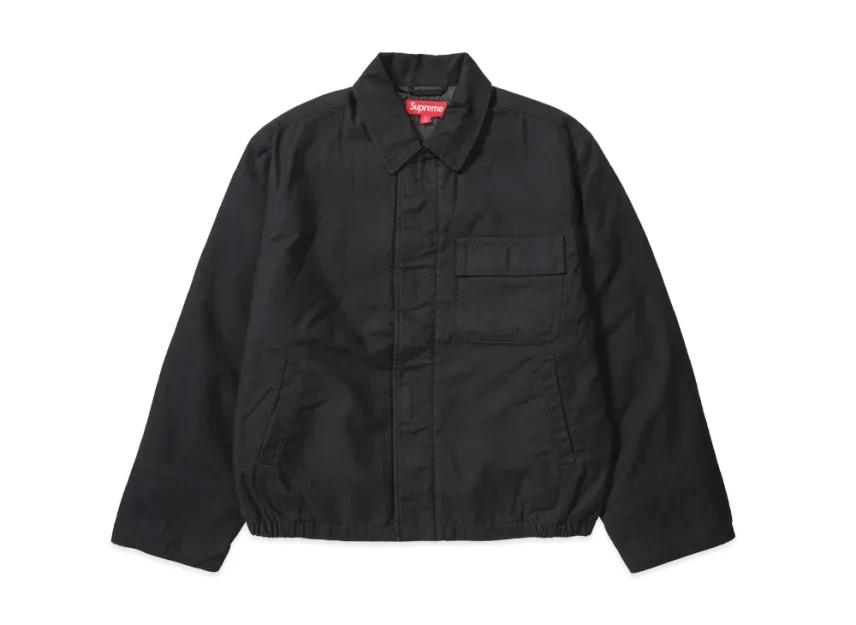 Supreme Cordura Twill Utility Jacket "Black"