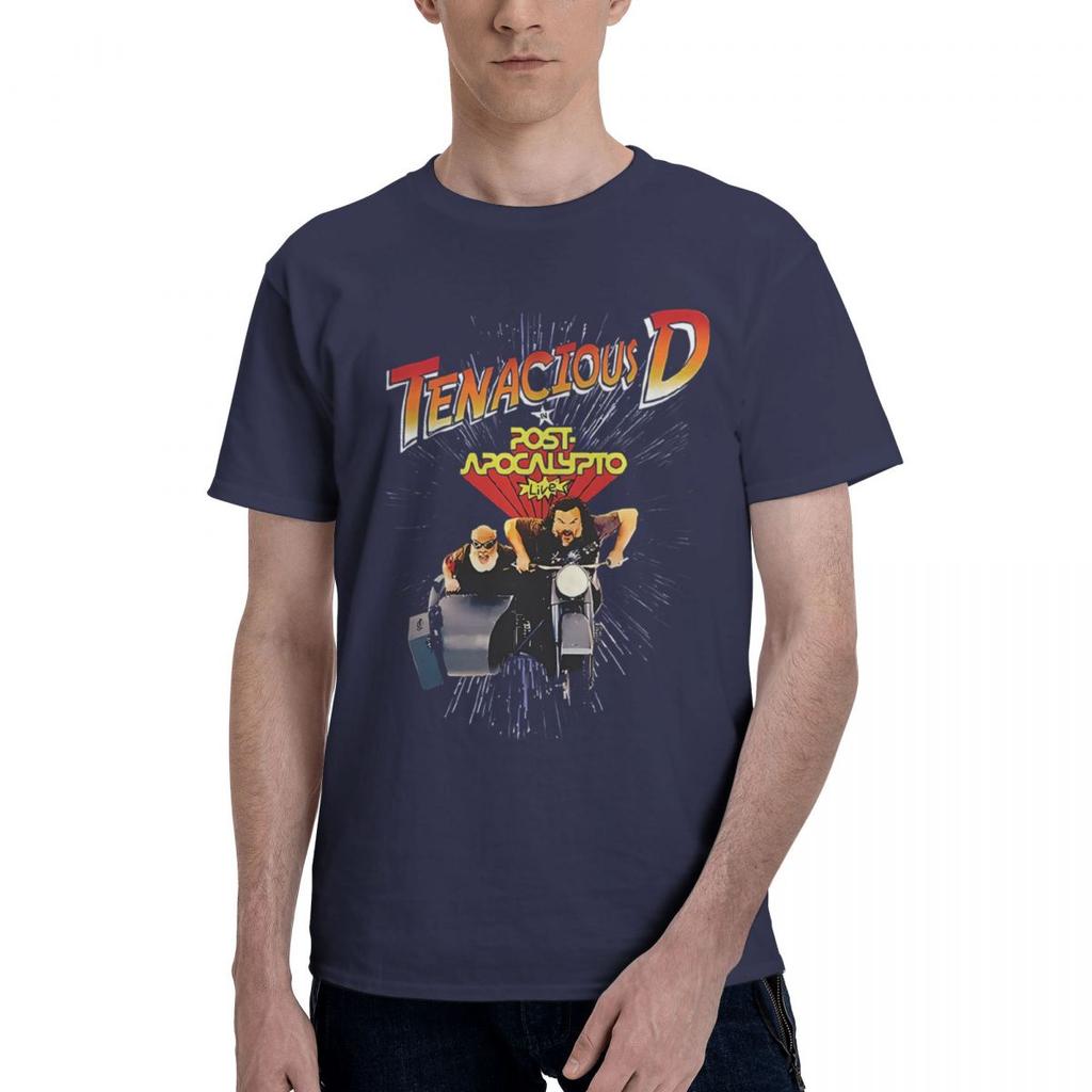 Tenacious D Motocyklové turné 100% bavlna Ležérní Prodyšné Pohodlné Tričko Vysoce kvalitní Pánské oblečení Tričko Pánské