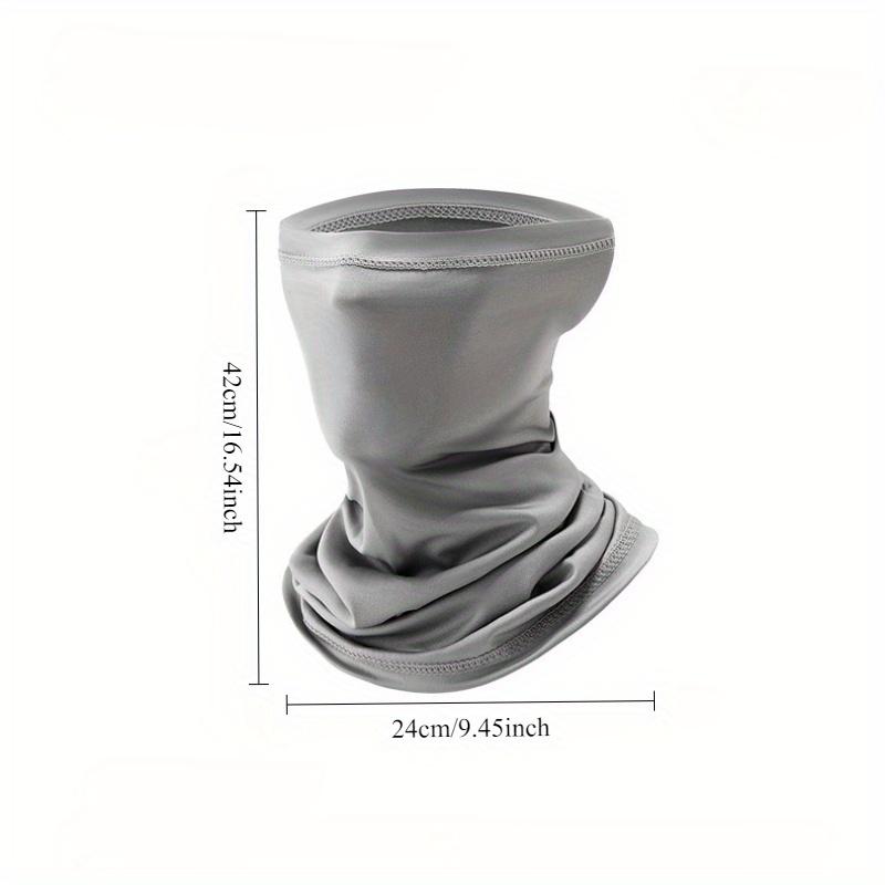 3Pcs Ice Silk Face Mask Multi-Function Scarf Ice Silk Unisex Cycling Snood Camping Equipment Biker Mask Outdoorsports Hiking Fishing