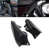 Motorcycle Mid-Frame Air Deflector Heat Shield Cover Black For Harley Touring Road King Electra Street Glide 2001-2008