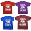 Hippo Animal Lover Always Be Yourself T Shirts Graphic Cotton Streetwear Short Sleeve Birthday Gifts Summer Style Tshirt Men