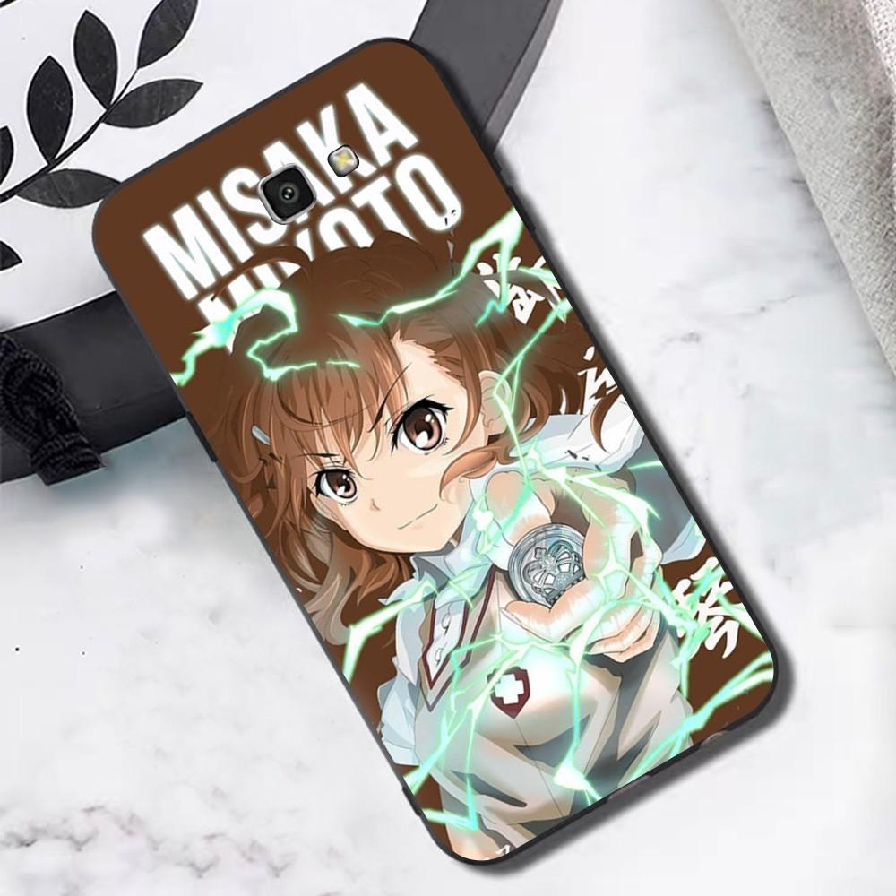 Anime M-Misaka Mikoto Cute Phone Case For Samsung J 7 Plus 7core J7 Neo J6 Plus Prime J6 J4 J5 Mobile Cover