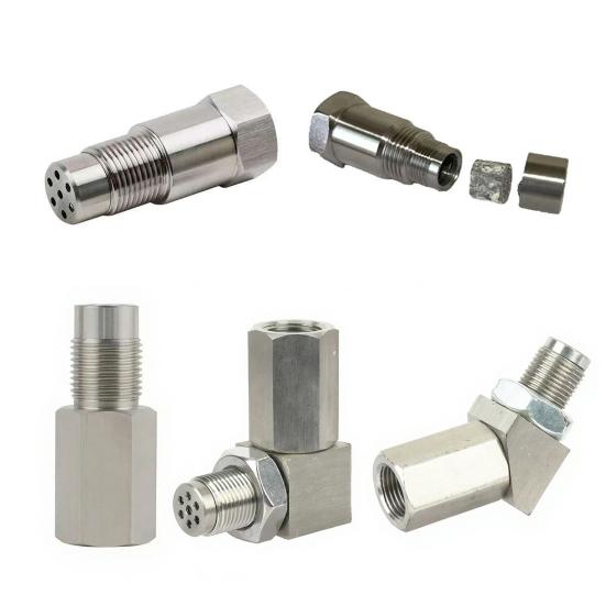 Adapter przedłużający czujnika O2 z gwintem M18*1.5, złącze ze stali nierdzewnej do układu wydechowego pojazdu, naprawa kontrolki Check Engine dla pojazdów zmodyfikowanych/bez katalizatora