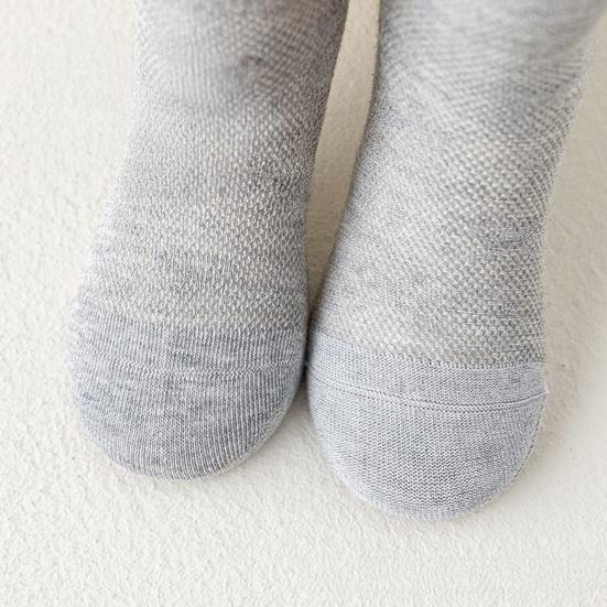 3 Perechi Șosete Subțiri de Bumbac pentru Copii pentru Vară Șosete Tip Șosetă Culoare Uni pentru Fete Băieți Respirabile Moi Anti-Alunecare Șosete pentru Uniformă Școlară pentru Purtare Zilnică Sport