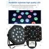 18 Led Par Light Portable DJ Lights Slim Stage Lighting Equipment RGB Light Party Lights Led Disco Light