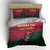 "Ronaldo Football Bedding Set" Bedding Duvet Cover Set Duvet Cover Pillowcases (1 * Duvet Cover 2 * Pillowcases, Without Duvet Insert)