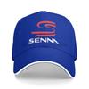 Coole Ayrton Senna Print Sandwich Baseballkappe Motocross Racing Fischerhut Papa Hut Unisex Snapback Hüte für Reisen Wandern Angeln