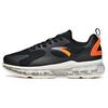 New Cushioning, Slip Resistant, Abrasion Resistant, Breathable Low Top Running Shoes Men's Black Orange 912125503-3