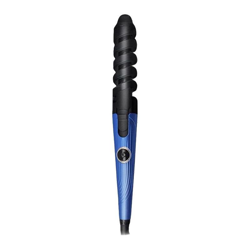 Three-in-One Curling Iron, Hair Straightener, Spiral Curler, and Comb Electric Hair Styling Set