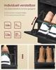 VASAGLE Shoe Cabinet 4 Flaps Shoe Rack Shoe Storage Divider Adjustable for 16-28 Pairs of Shoes Hallway 24 x 105.5 x 82.7 cm Ebony Black