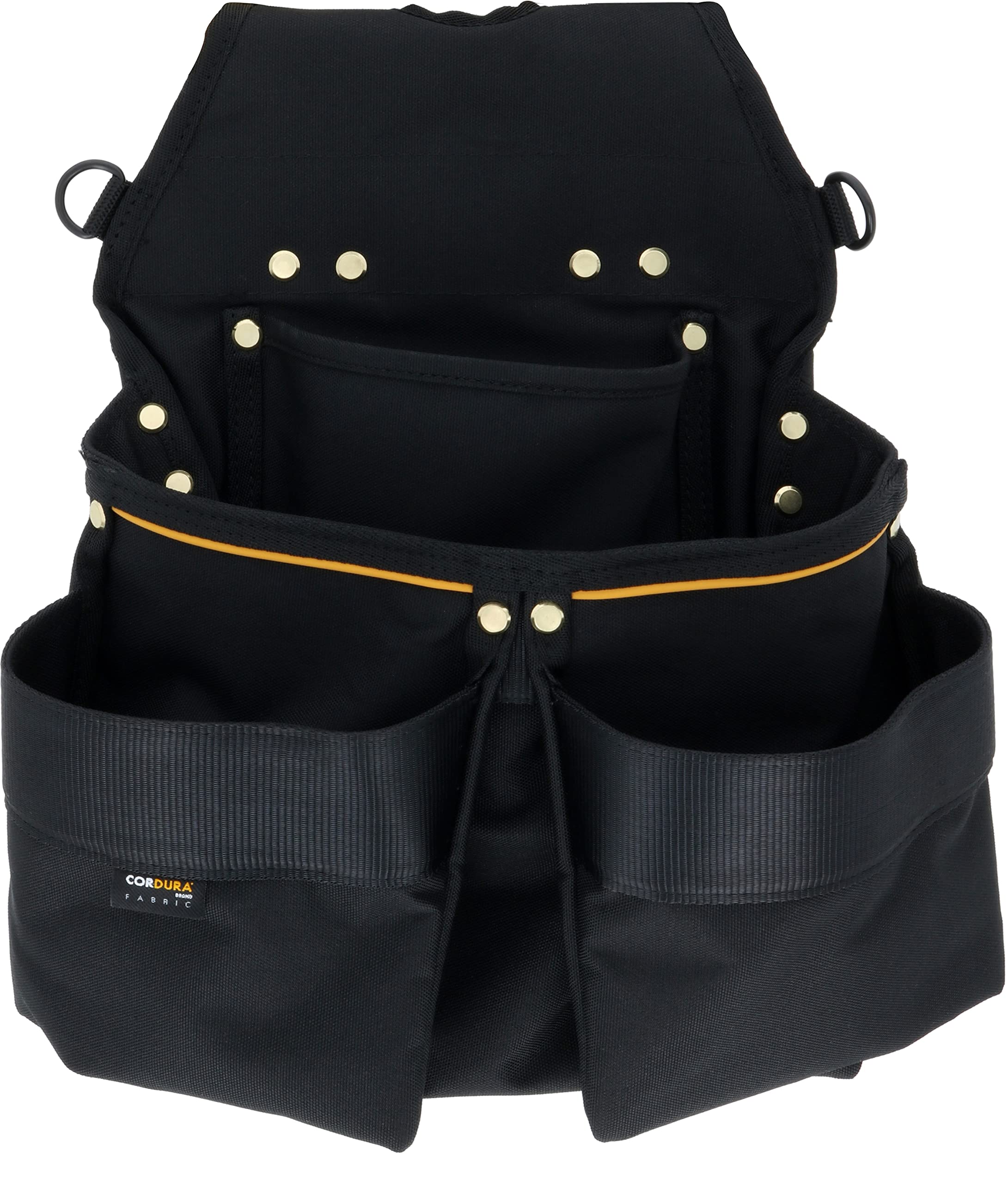 

Сумка Takagi для гвоздей черная с 4 карманами, чёрный