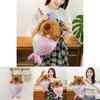 Cartoon Mermaid Water Pig Plush Backpack With Large Capacity For Girls And Teens