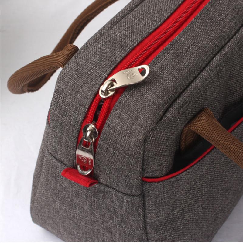 Portable Lunch Bag New Thermal Insulated Lunch Box Tote Cooler Handbag Bento Pouch Dinner Container School Food Bag