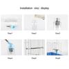 No Drip Water Bottle Dispenser with Filter for Small Animal Rabbit 80ml/125ml