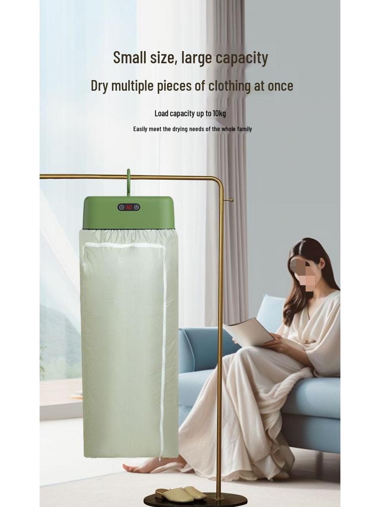 Intelligentes Haus Vollautomatischer Schnelltrockner - Kompakttrockner gegen Milben für Wohnheime und kleine Räume