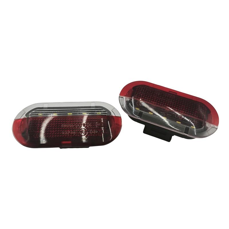 LED Courtesy Door lamp Welcome Footwell Light for VW Golf MK4 Beetle Cabrio Jetta Bora Polo Sharan Vento Touran Skoda Octavia