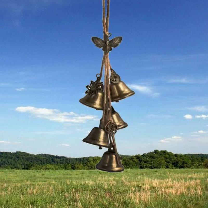 Door Bell Hanger Wind Bell Decoration Rustic Witch Wind Chimes Stylish Door Knob Witch Bells Clear Negative Energy Witch Bells