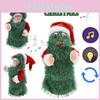 Santa Claus Xmas Tree Musical Toy For Kids Dancing And Singing Rotating Plush Doll