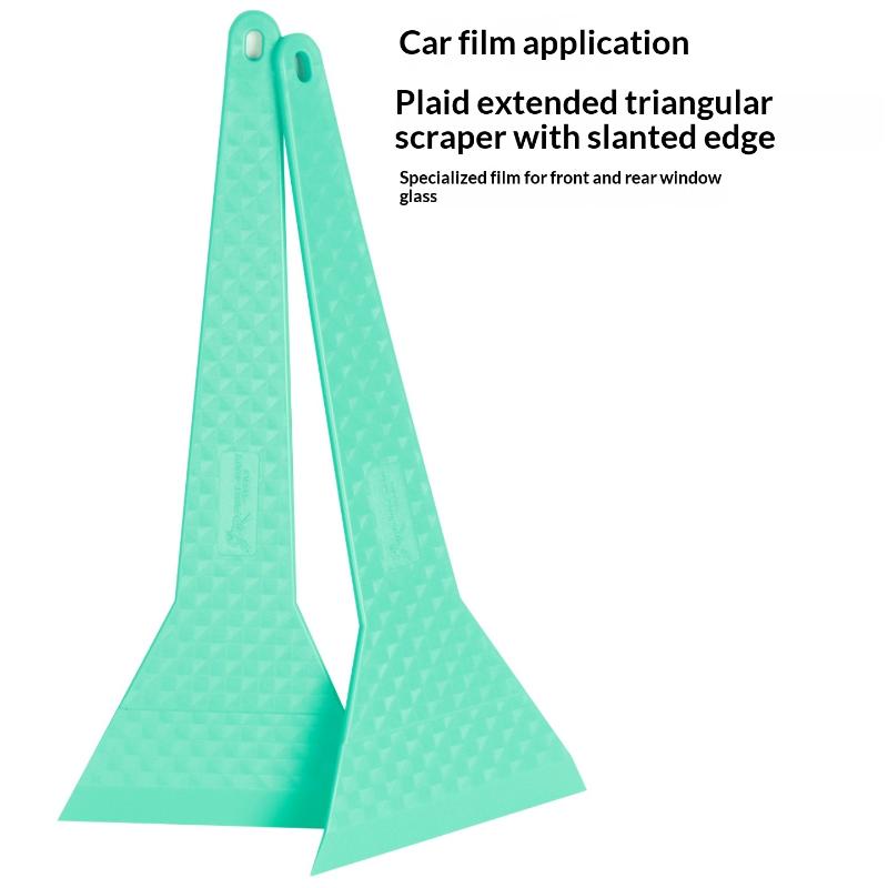 Car Wrap Long Squeegee Window Tint Solar Protection Film Installation Tool Windshield Ppf Film Wrapping Bulldozer Scraper onesize