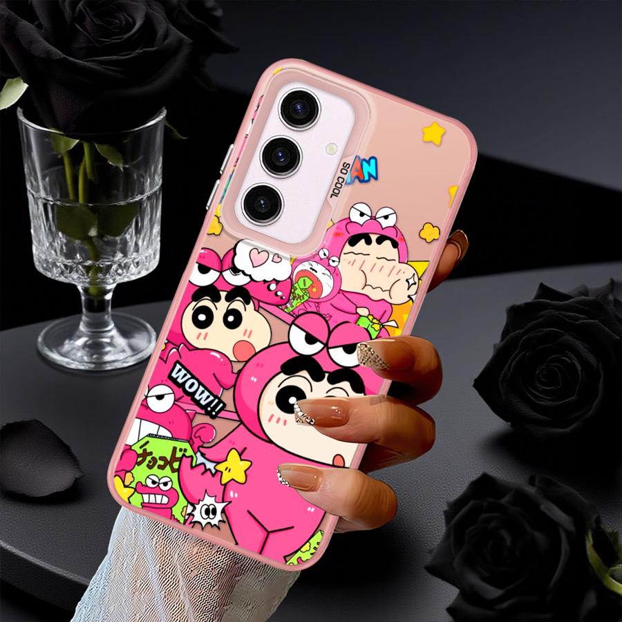 Phone Cover Case for Samsung Galaxy A17 A52 A12 A72 A54 A23 A71 A25 A73 A14 A56 A13 A16 A34 A32 A36 Cra-yons Shin-chans