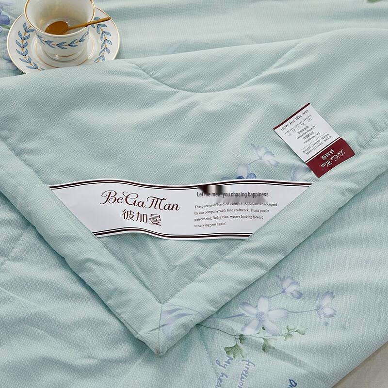 Beigaman Lavender Soybean Summer Quilt