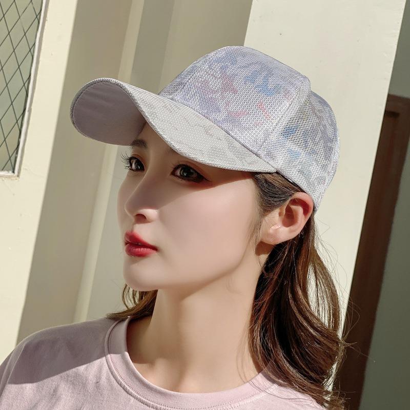 New Fashion Spring Summer Women Baseball Cap Breathable Mesh Snapback Hats Ladies Female Colorful Cap Hat For Women