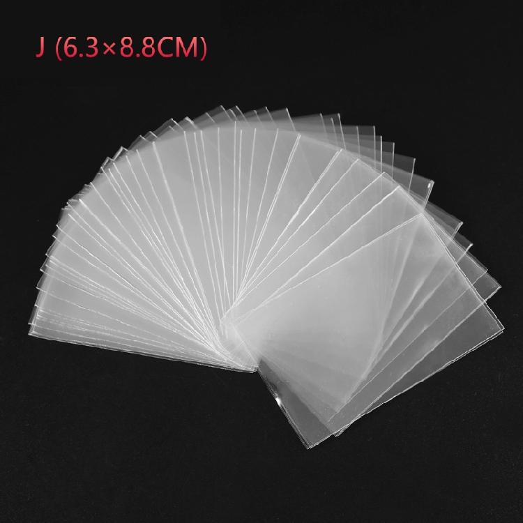 100 Stück/Set Kartenhüllen PVC-Kartenhülle Baseballkartenhülle Sammelkartenhülle