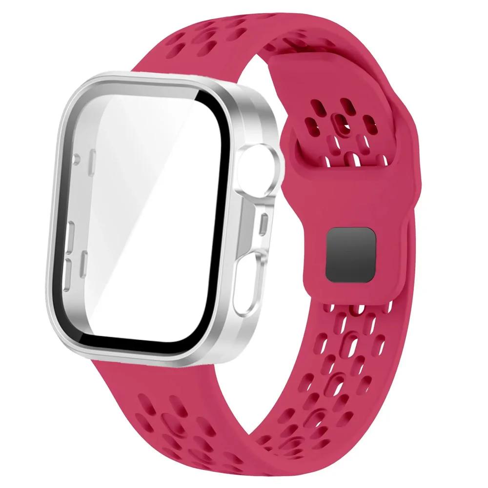 PC-Gehäuse+Silikonband Für Huawei Watch Fit 3 4 4 Pro Displayschutzhülle Armband Für Huawei Watch Fit 4 Pro Vollständige Abdeckung Schale