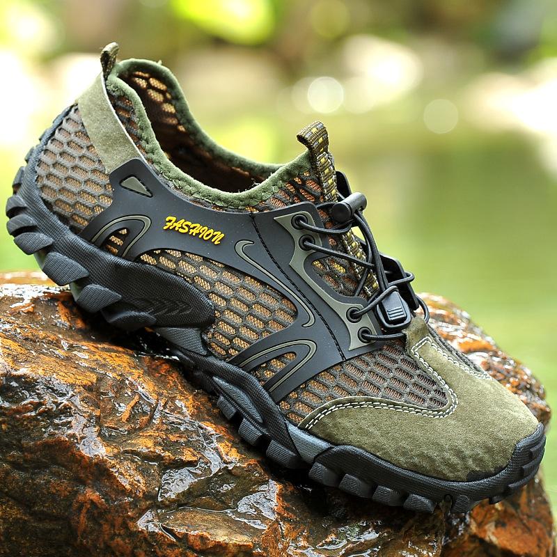 Neue Frühling- und Sommer-Plateau-Creek-Schuhe Mode Herren- und Damen-Outdoor-Sportschuhe Freizeitschuhe Wat-Schuhe Strandschuhe